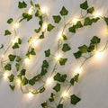 Artificial Ivy Leaf LED String Fairy Lights for Home Decoration(16 Feet)